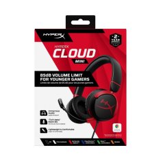 HyperX HP Cloud Mini/Jack/Drôt/Čierna-červená