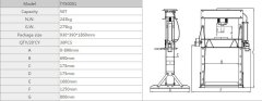 AHProfi Hydraulický lis 50t - TY50001