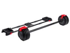 ACRAsport Sada nastaviteľných činiek 24 kg, 3v1