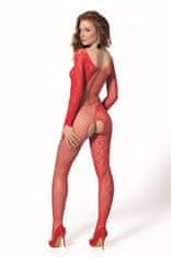 Passion Passion Bodystocking BS107 (Červená)