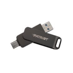 Patriot RAGE R550/128GB/USB 3.2/USB-A + USB-C/Čierna