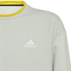 Adidas Mikina sivá 123 - 128 cm/XS Crew Fleece All Szn