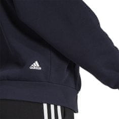 Adidas Mikina tmavomodrá 152 - 157 cm/XS Essentials Pinstripe Block Fleece