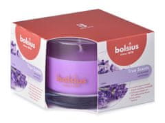 Bolsius Aromatic 2.0 Sklo 90x63mm Lavender, vonná sviečka