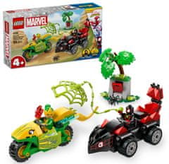 LEGO Marvel 11198 Spin, Electro a naháňačka s dinosaurím vozidlom