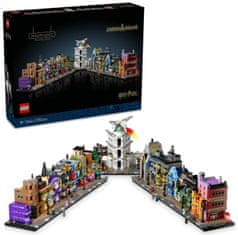 LEGO Harry Potter 76444 Čarodejnícke obchody v Šikmej uličke