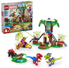 LEGO Marvel 11200 Spidey, Gobby a bitka raptorov v základni na strome