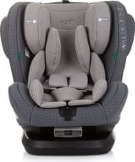 Chipolino Autosedačka Peak i-Size 40-150cm Isofix 360 Granite