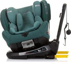 Chipolino Autosedačka Peak i-Size 40-150cm Isofix 360 Pastel Green