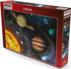 NOVA Puzzle Slnečná sústava 1000 dielikov