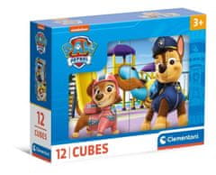 Clementoni Obrázkové kocky Paw Patrol 12 ks