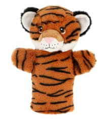 Keel Toys Keeleco plyšový maňuška na ruku eko 27 cm - Tiger