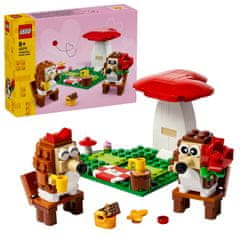 LEGO Icons 40711 Ježkovia na pikniku