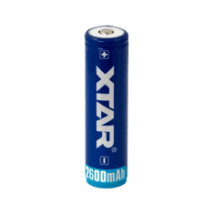 shumee XTAR 18650 3,7V Li-ion 2600mAh batéria s ochranou