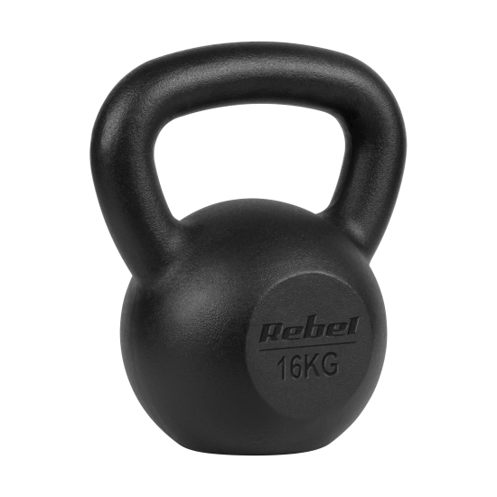 shumee Liatinový kettlebell 16 kg, REBEL ACTIVE