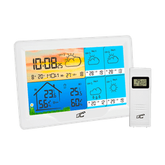 shumee SMART meteostanica s farebným displejom, biela TYUA LXSTP08BS