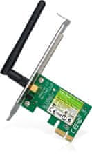 shumee Karta WiFi TP-LINK TL-WN781ND, PCI-E, Atheros, RPSMA, 150 Mbps