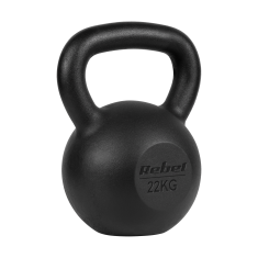 shumee Liatinový kettlebell 22 kg, REBEL ACTIVE