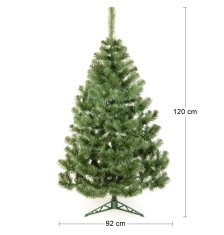 nabbi Vianočný stromček Christee 9 120 cm - zelená