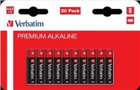 Verbatim AAA Alkalická Batéria 20 Pack / LR03 49876