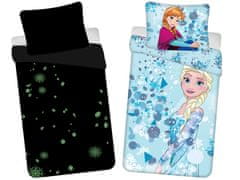 Jerry Fabrics Posteľné obliečky Frozen II svietiace v tme