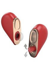 Xocoon Xocoon Heartbreaker 2 in 1 Stimulator klitorisu a bradaviek