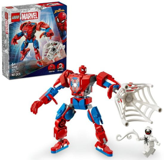 LEGO Marvel 76308 Spider-Man v robotickom obleku vs. Anti-Venom