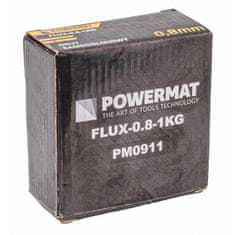 Powermat Zvárací drôt trubičkový, 0,8 mm, 1 kg PM-FLUX-0.8-1KG