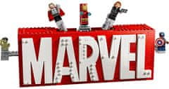 LEGO Marvel 76313 Logo MARVEL a minifigúrky