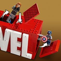 LEGO Marvel 76313 Logo MARVEL a minifigúrky