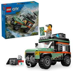 LEGO City 60447 Terénne horské nákladné auto 4x4