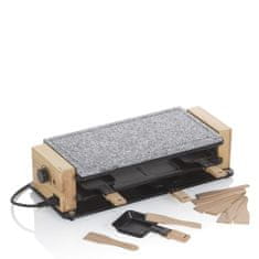 Kela Raclette/Stone Bedretto Granite black 8 osôb 49,0x20,5x12,5cm