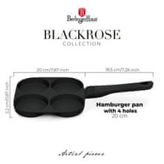 Berlingerhaus Panvica na lievance a hamburgery Matte Black Collection