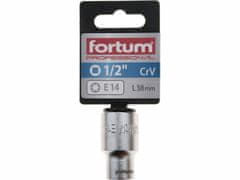 Fortum Kľúč nástrčný TORX, E14, 1/2”, FORTUM