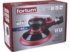 Fortum Brúska excentrická pneumatická, priemer 150mm, 0-10000/min, FORTUM