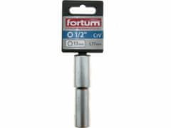 Fortum Kľúč nástrčný predĺžený, 13mm, 1/2”, FORTUM