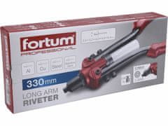 Fortum Kliešte nitovacie pákové, 330mm, Ø 2,4-6,4mm, FORTUM