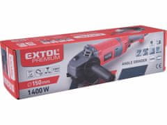 Extol Premium Brúska uhlová, priemer 150mm, 1400W, EXTOL PREMIUM