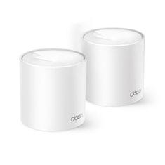 Deco X10(2-pack) - AX1500 Meshový Wi-Fi 6 systém pre inteligentné domácnosti - Rodičovská kontrola - (2-pack)