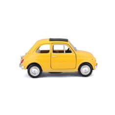 BBurago 1:24 Fiat 500 F 1965 Yellow