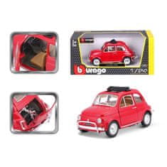 Burago B 1:24 Fiat 500L (1968) Red