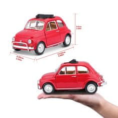 Burago B 1:24 Fiat 500L (1968) Red