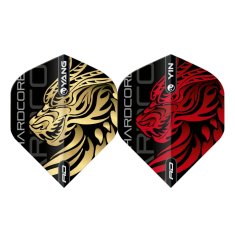 RED DRAGON Letky Jonny Clayton - Yin Yang - Gold & Red RF6970