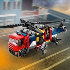 LEGO City 60462 Remix: Helikoptéra, hasičské auto a ponorka