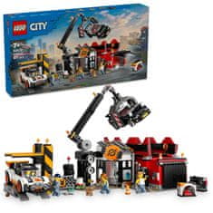 LEGO City 60472 Šrotovisko s autami