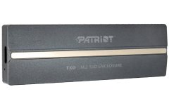 Patriot TXD M.2 PCIe SSD Enclosure / Rámček pre PCIe NVMe SSD / USB-C Gen 3.2 / hliníkové telo