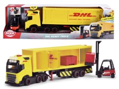 DHL nákladné auto Volvo FH 16 s vysokozdvižným vozíkom 35 cm