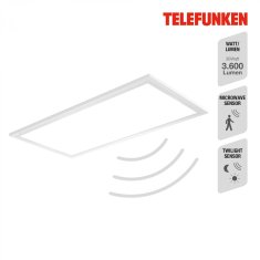 BRILONER BRILONER TELEFUNKEN svietidlo LED panel 59,5 cm 36W 3900lm biele TF 308706TF