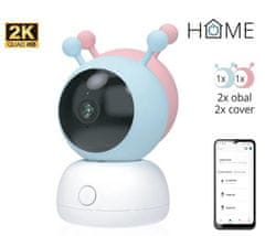 iGET HOME Camera CS2 Baby - bezdrôtová kamerová 2K opatrovateľka, 2 obaly v balení, detekcia plače