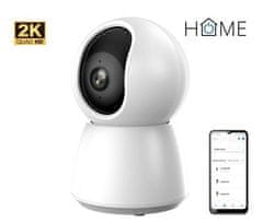 iGET HOME Camera CS4 White - bezdrôtová vnútorná 2K kamera, Auto tracking, LAN port, zvuk